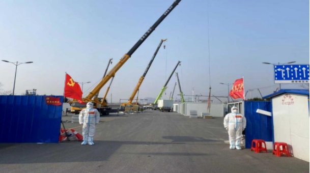 防疫接力，勇戰疫情——鞍勤、溫泉集團全力保障健康驛站項目建設