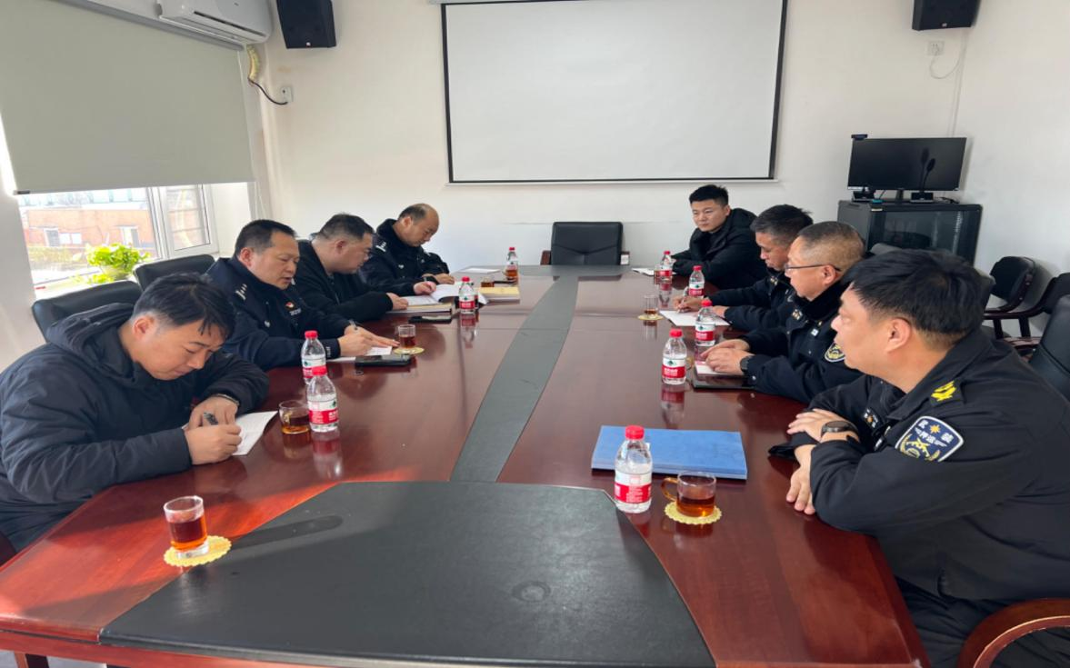 協同配合 共謀發展--市公安局保安管理支隊領導深入順程押運公司督導檢查